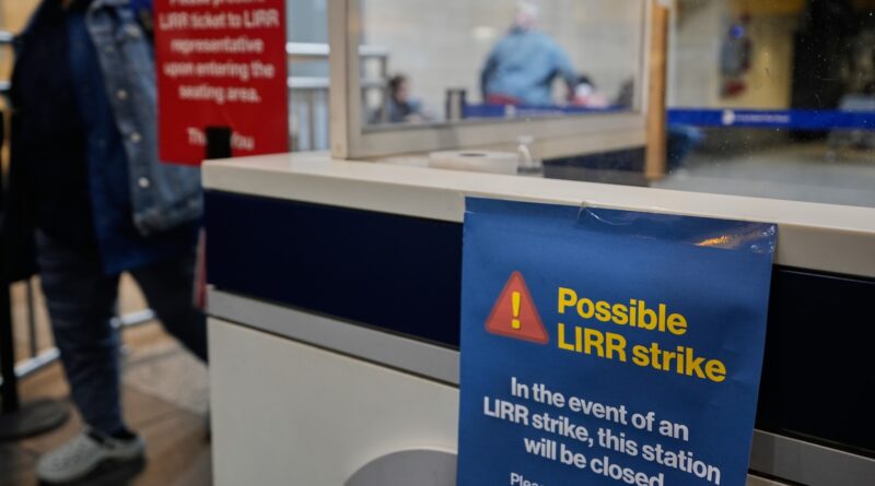 Long Island Rail Road workers go on strike, halting busiest US commuter rail system