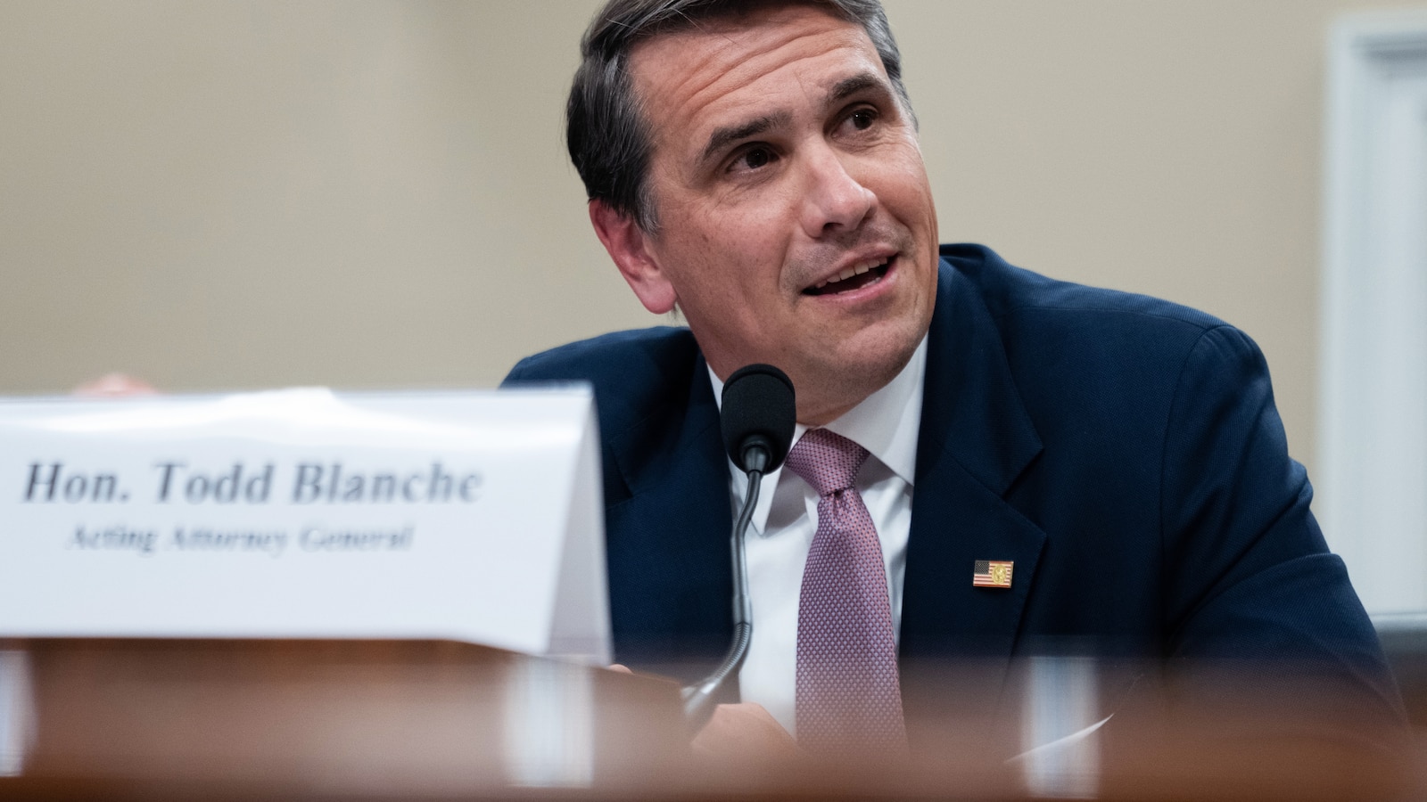 Trump says he’s nominating Todd Blanche to serve as attorney general