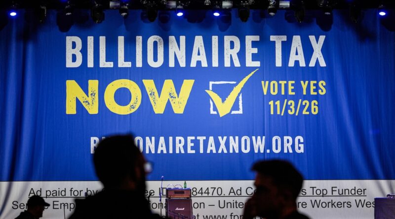 California voters will consider a measure in November to raise taxes on billionaires