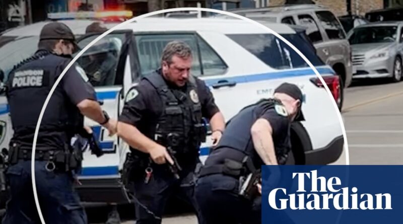 Bystander video shows moment Madison police fatally shoot man - video