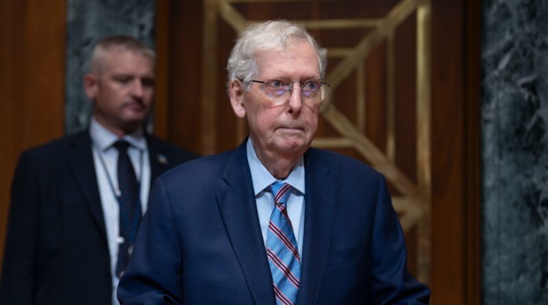 Kentucky Gov. Andy Beshear asks Sen. Mitch McConnell to give a public update on his condition