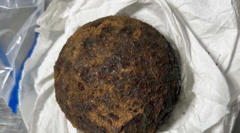 TSA finds stolen Civil War-era cannonballs in a passenger's suitcase at airport